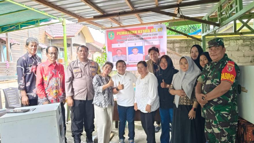 PEMILIHAN KETUA RT. 37 DUSUN II SINGA KARTI